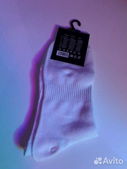 Белые носки nike