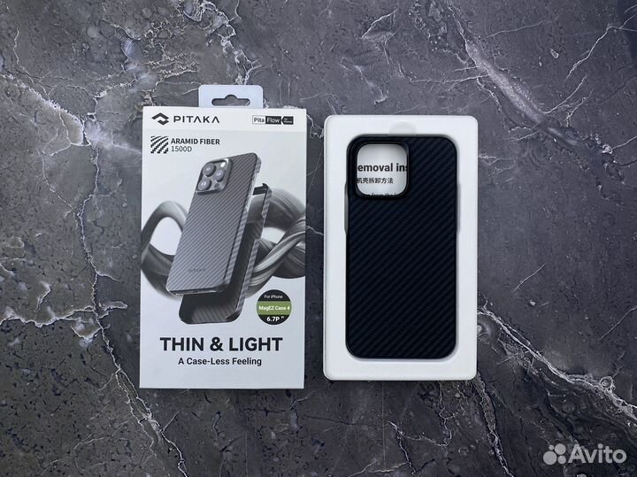 Чехол Pitaka MagEZ Case 4 для iPhone 15 Pro Max