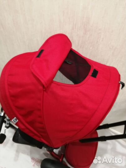 Детский трехколесный велосипед с ручкой Chopper