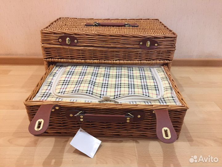 Набор для пикника в чемодане