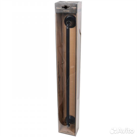 Держатель для полотенца Luksor подвесной цвет чёрн