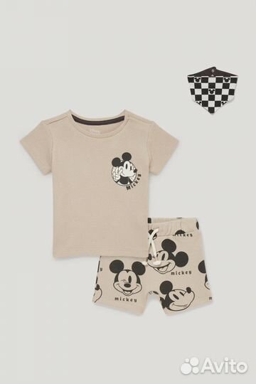 Новый Комплект шорты футболка для мальчика 92