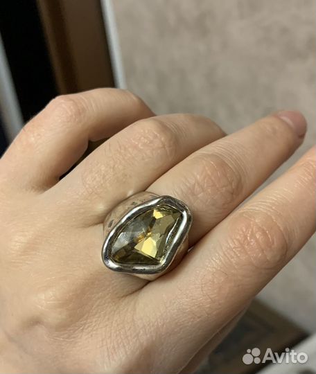 Винтажное кольцо, бижутерия