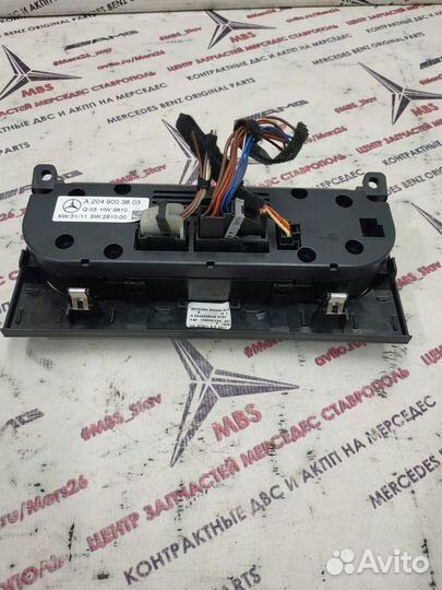 Блок климата w204 Mercedes