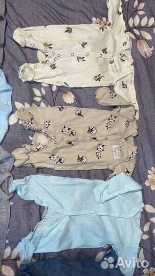 Вещи пакетом на мальчика 0-3