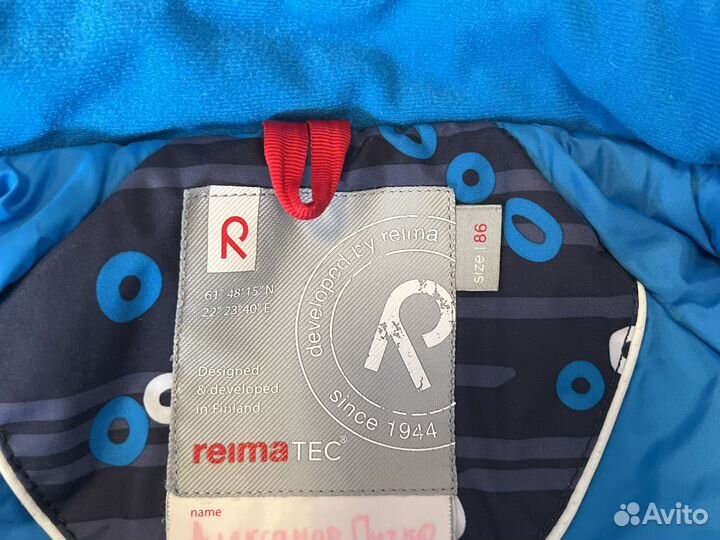Детский комбинзон reima 86
