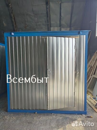 Бытовка из металла с оплатой по факту