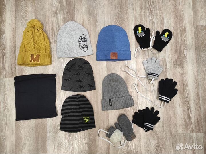 Шапки, варежки, перчатки, снуд