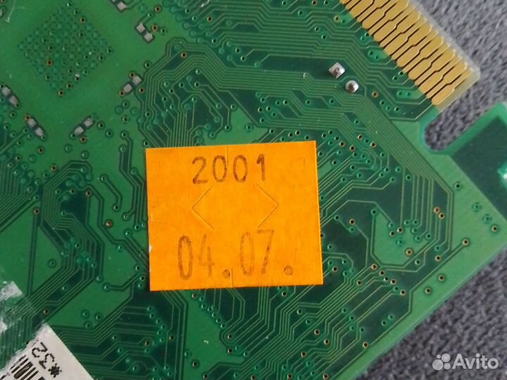 Видео карта nvidia TNT 2 PRO 32мб видео памяти