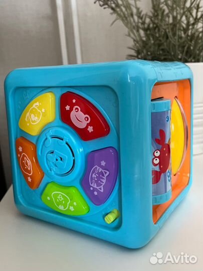 Развивающий кубик музыкальный