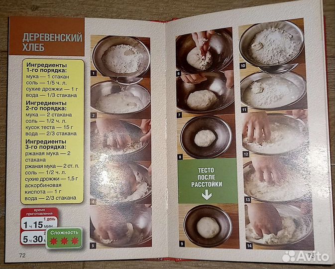 Книга о разных блюдах,рецепты выпечек