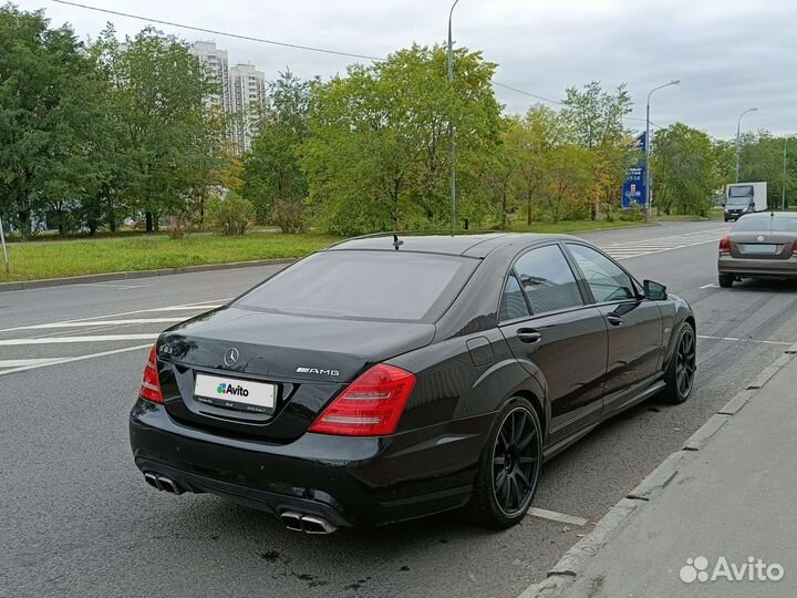 Mercedes-Benz S-класс AMG 6.2 AT, 2009, 143 000 км