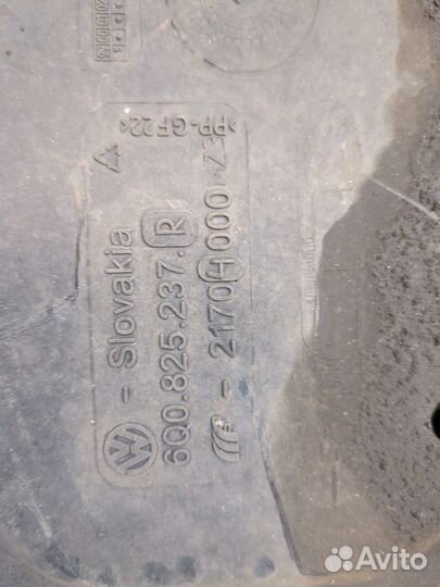 Защита моторного отсека Skoda Fabia, 2008