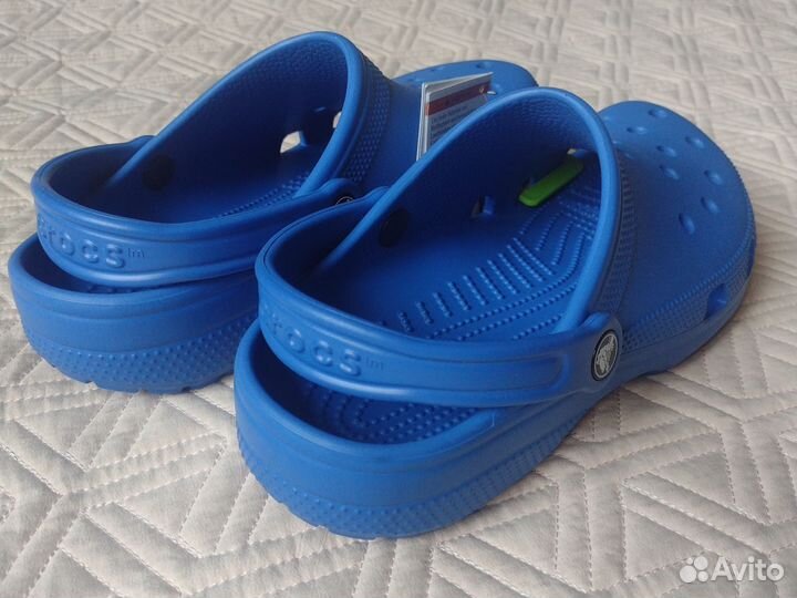 Новые женские сабо Crocs M7W9 синий 39 оригинал