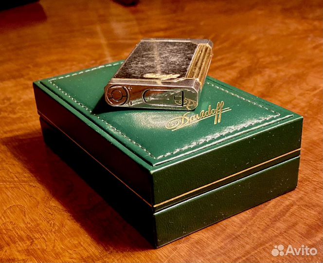 Зажигалка Davidoff винтаж номер P6349 редкость