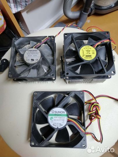 Кулер, вентиляторы 8х8 и 9х9 см
