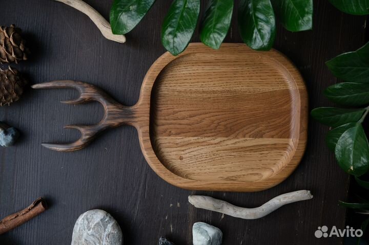 Рогатая доска из дуба