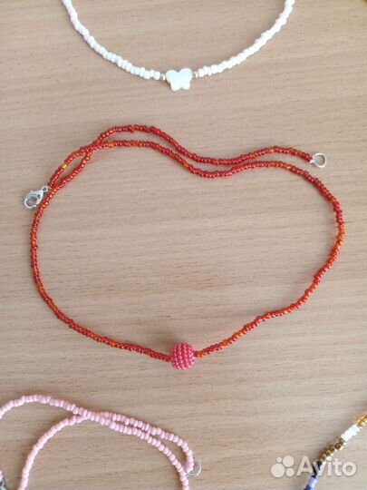 Чокер из бисера