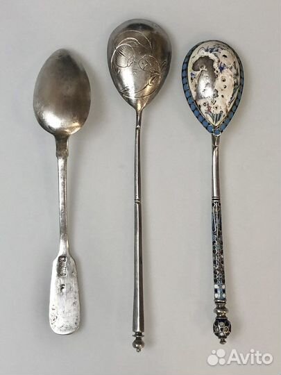 Ложки серебряные СССР