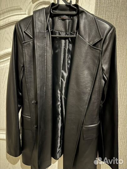 Кожаный пиджак