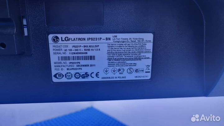 Монитор LG 23