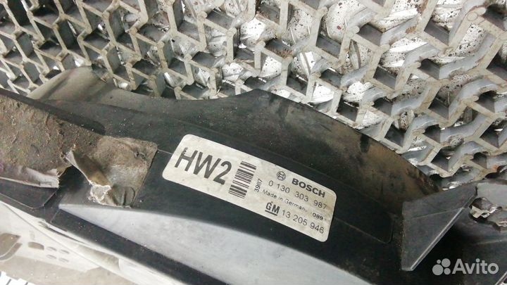 Вентилятор радиатора на Opel Astra H