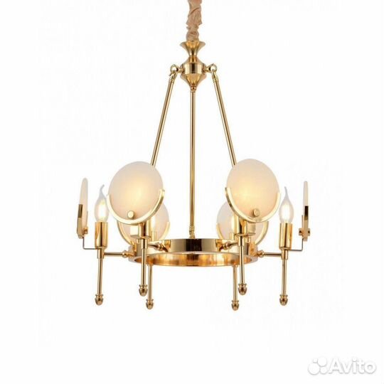 Люстра подвесная в спальню модерн