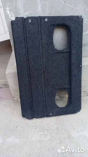 Бампер, полка и обшивка