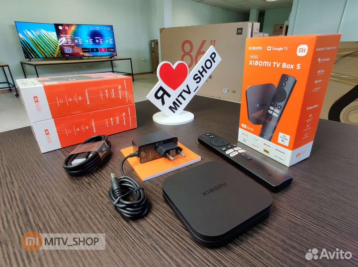 Xiaomi Mi Box S 2nd gen 2023 (+800.000 фильмов)