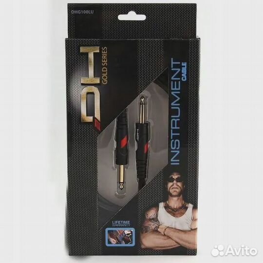 Кабель Jack 6,3 - Jack 6,3 DIE hard DHG100LU1 1м