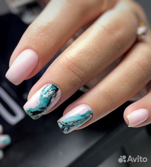 Маникюр гель лак Парк Победы