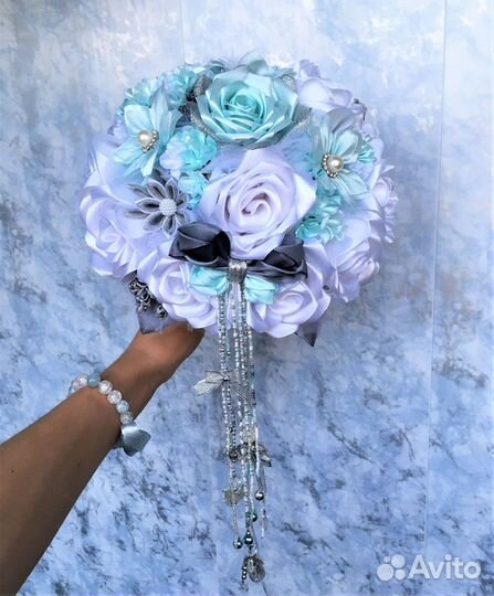 Свадебные вечные букеты