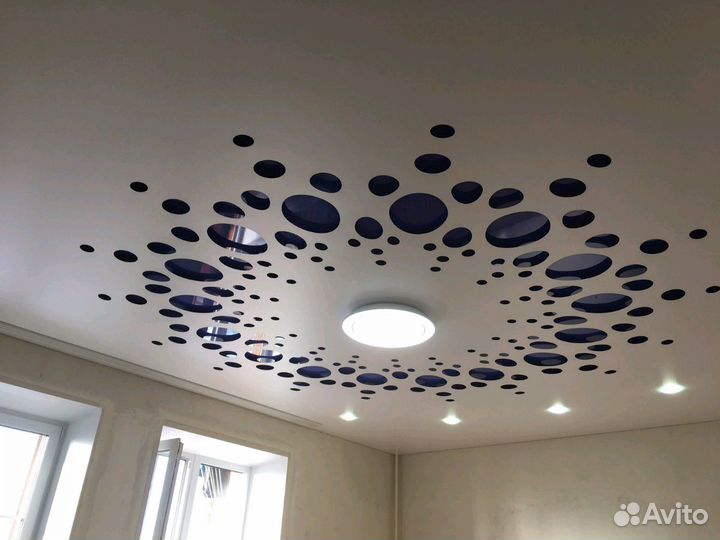 Натяжные потолки.Слив воды.Ремонт потолков.Договор