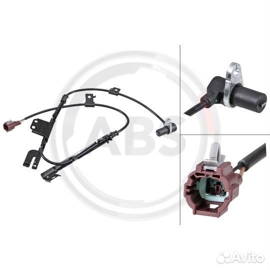 Датчик скорости колес задний левый Nissan Terrano