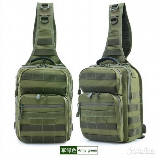 Военный слинг рюкзак 900D EDC, разные цвета