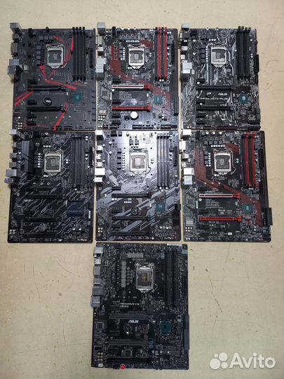Материнские платы 1151v2, 1151 на запчасти/ремонт