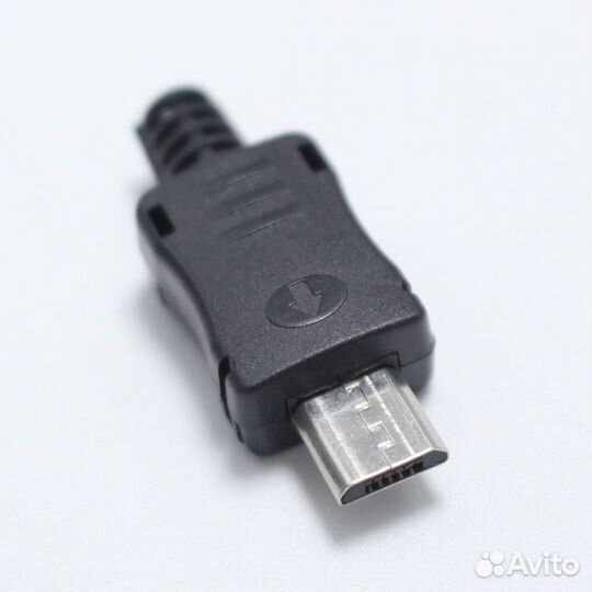 Штекер micro USB 5pin DIY разъём для пайки