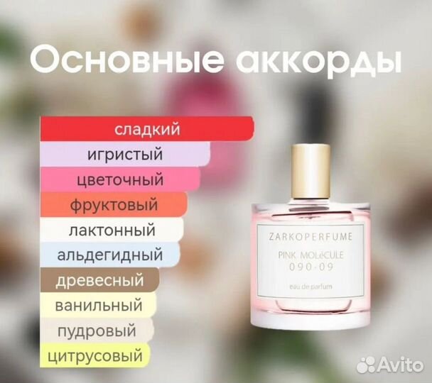 Zarkoperfume pink molecule 090 09 оригинал