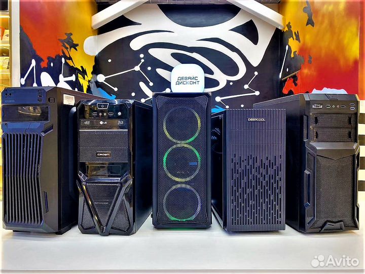 Огромный выбор Ryzen 5/7 Intel i5/i7 RTX 2060/32Gb