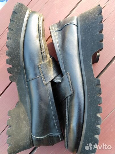 Лоферы нат. кожа, 38