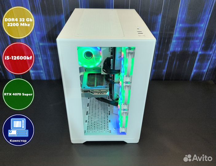 Мощный пк i5-RTX4070SUP-32DDR4-ADF2739104568-B760