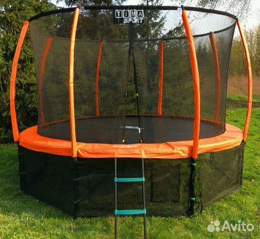Батуты 12ft. с защитной сеткой