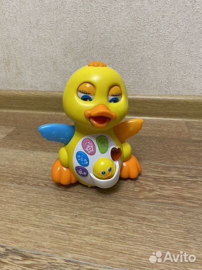 Уточка музыкальная игрушка baby go
