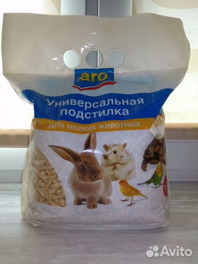 Подстилка для мелких животных ARO 1.7 кг./2.7 л