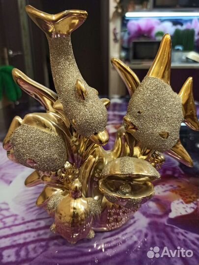 Статуэтка рыбы