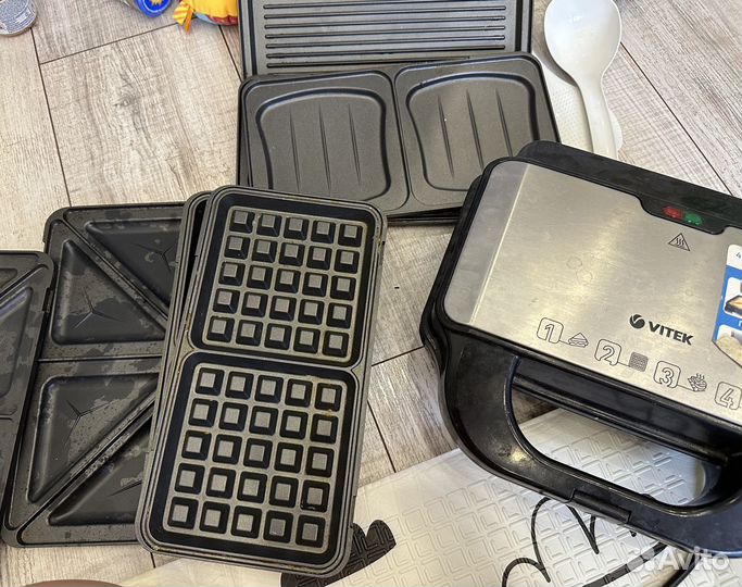 Вафельница гриль