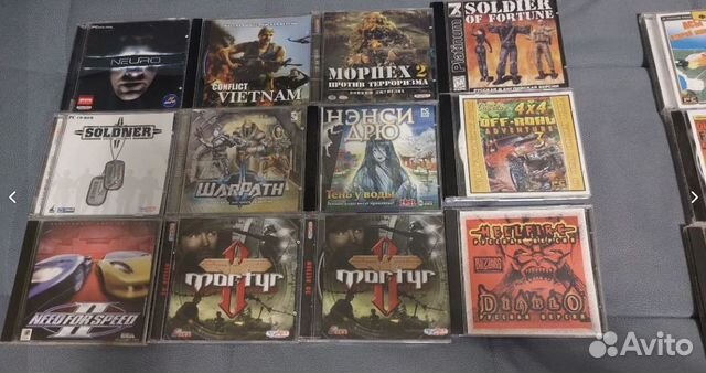 Старые игры для компьютера CD диски купить в Москве | Электроника | Авито