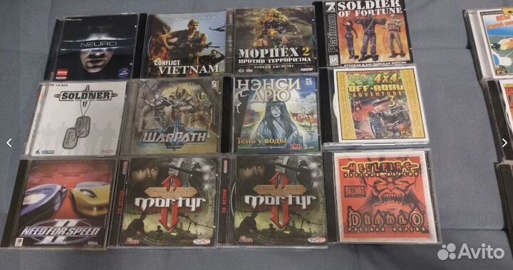 Старые игры для компьютера CD диски