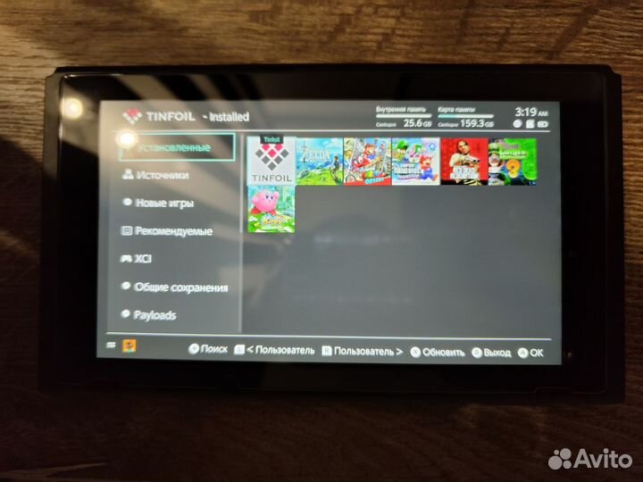 Nintendo switch rev 2 прошитая