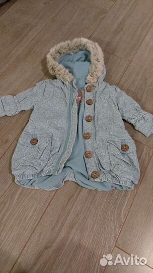 Одежда на девочку 6-12мес